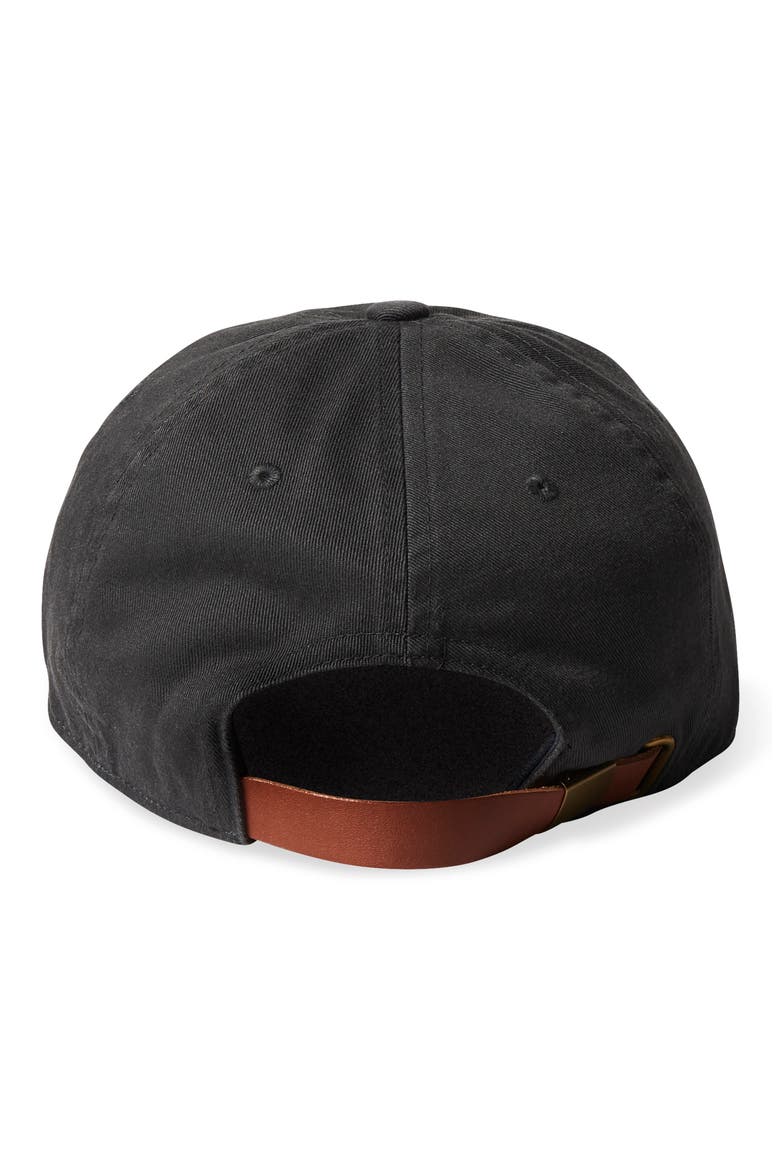 Woodburn Twill Baseball Cap, Alternate, color, BLACK VINTAGE WASH