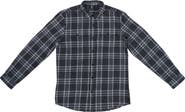 BURNSIDE Plaid Long Sleeve Flannel Shirt