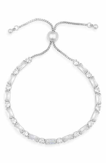 NORDSTROM RACK Cubic Zirconia Adjustable Bracelet
