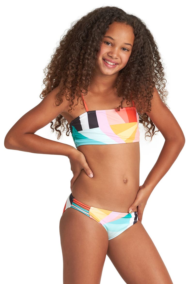 Easy on Me Two-Piece Swimsuit, Alternate, color, MUL-MULTI