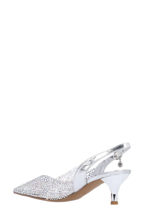 J. RENEÉ J. RENEÉ FERRYANNE SLINGBACK POINTED TOE KITTEN HEEL PUMP