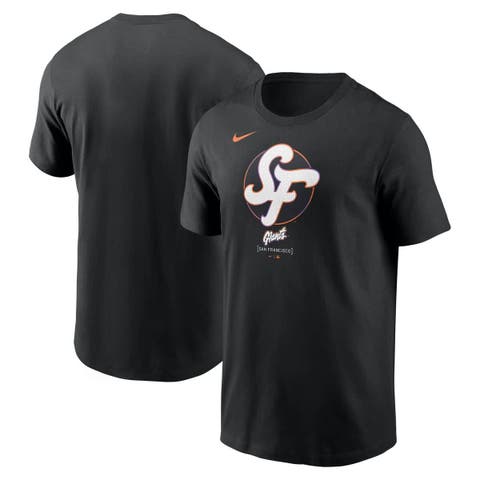 Men's Nike  Black San Francisco Giants 2025 City Connect Large Logo T-Shirt