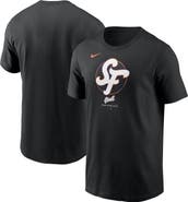 Nike Men's Nike Black San Francisco Giants 2025 City Connect Large Logo T-Shirt