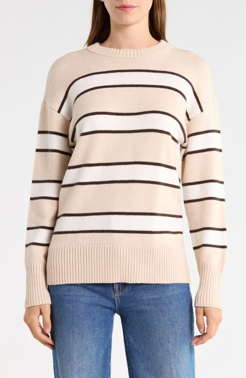 Striped Crewneck Sweater