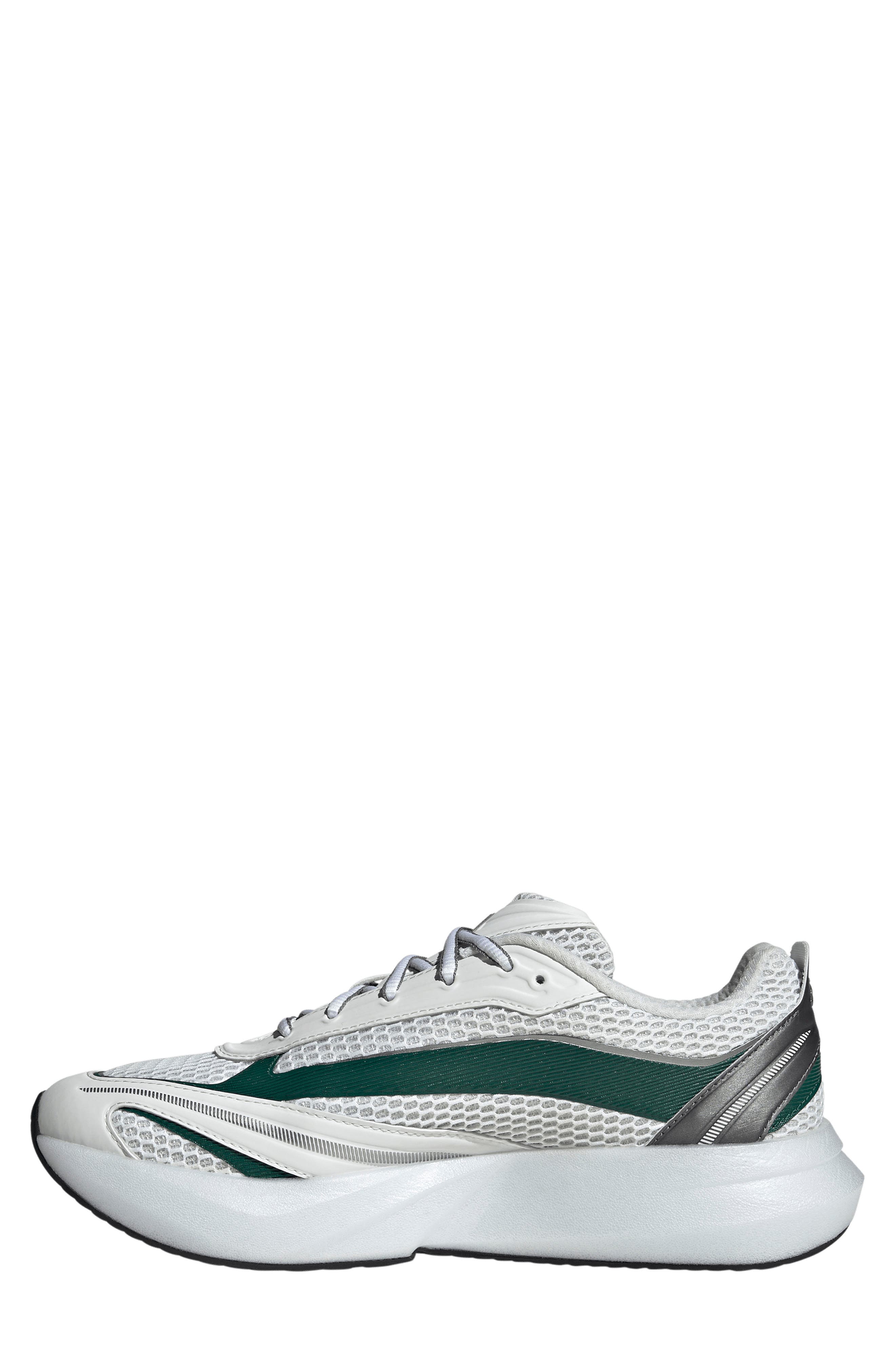 Lightblaze Glow Sneaker, Alternate, color, WHITE/ IRON MET/ GREEN