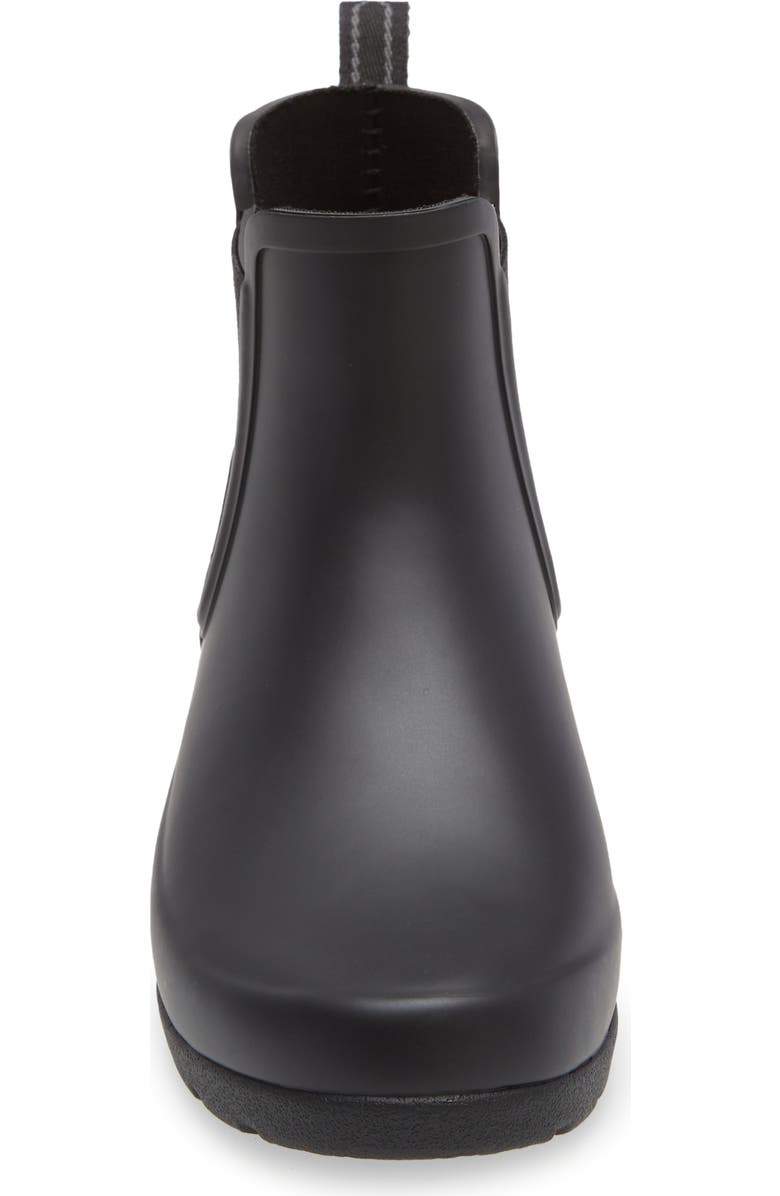 Hunter Refined Waterproof Chelsea Boot, Alternate, color,