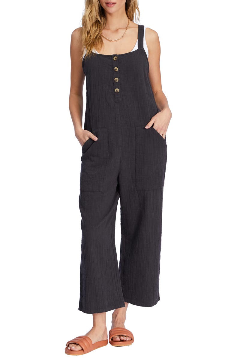 Billabong Stargazer Cotton Jumpsuit, Alternate, color,