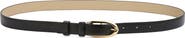 Givenchy Round Buckle Leather Belt