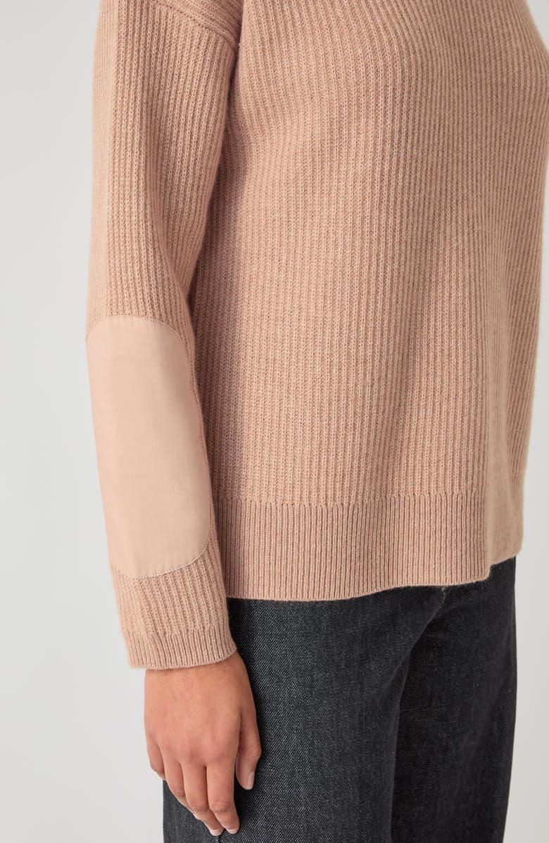 LK Bennett Everly Mock Neck Utility Sweater, Alternate, color, 