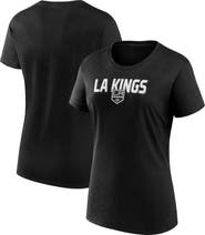 Logo Athletic Women's Logo Athletic Black Los Angeles Kings Launch Scoop Neck T-Shirt
