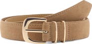 MANGO Suede Belt