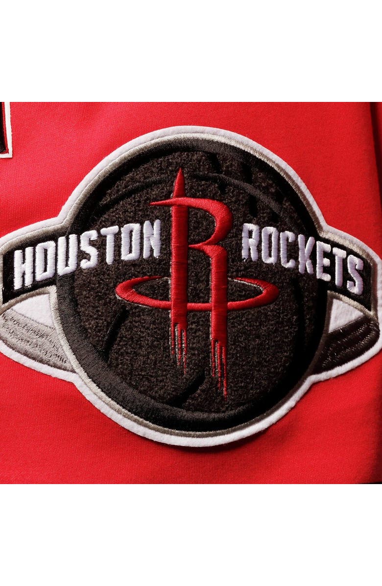 PRO STANDARD Men's Pro Standard Red Houston Rockets Chenille Shorts, Alternate, color, Red