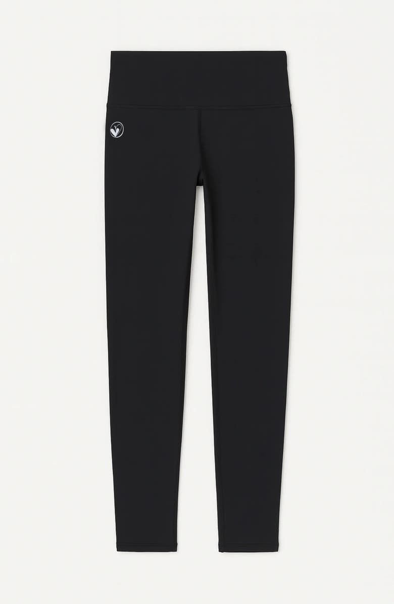 Limeapple Basic Black Activewear Leggings, Main, color, Black