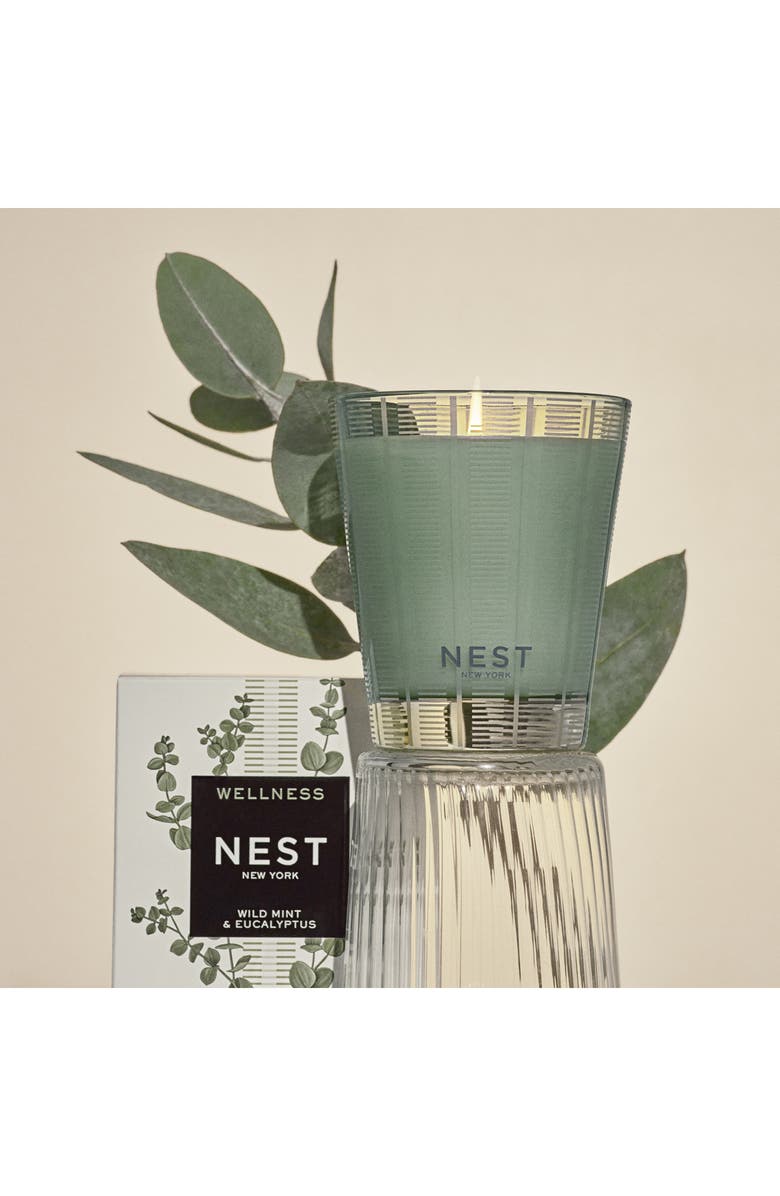NEST New York Wild Mint & Eucalyptus Scented Candle, Alternate, color,