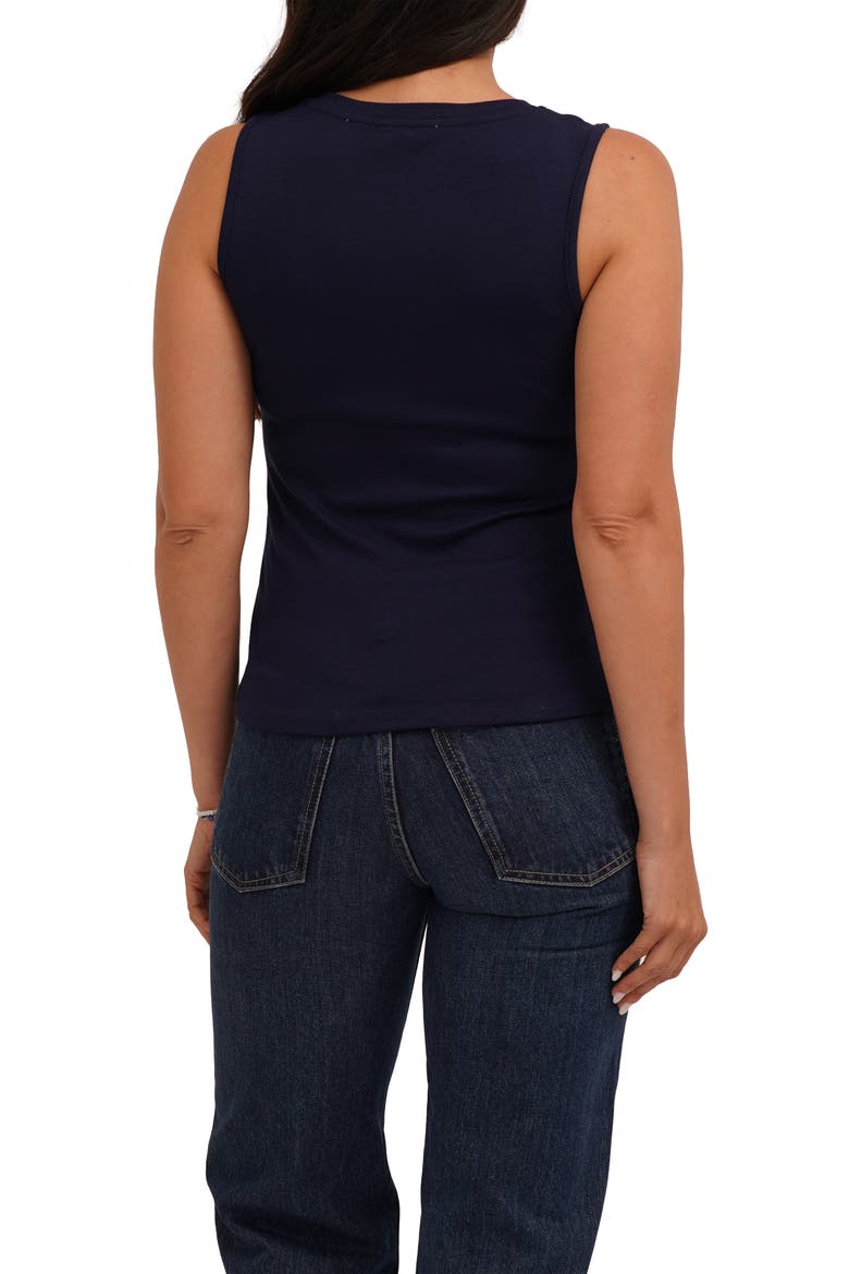 V-Neck Tank Top, Alternate, color, ECLIPSE