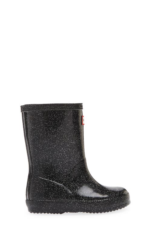 Hunter Kids' First Starcloud Waterproof Rain Boot In Black