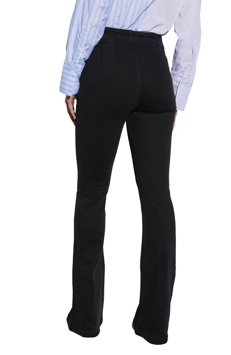 VICI Collection Dorian Ultrahigh Waist Bootcut Jeans, Alternate, color, 