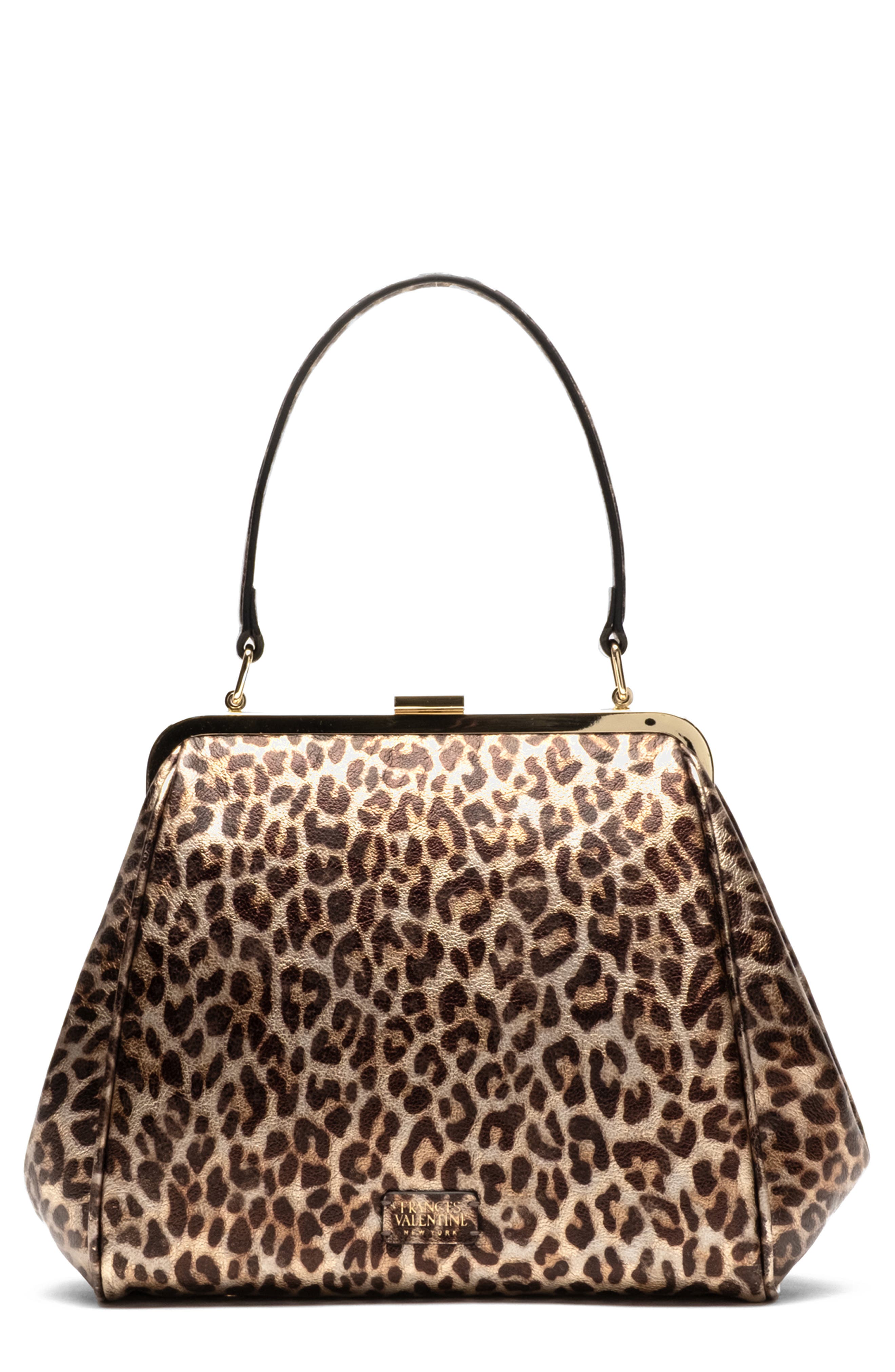 Katherine Metallic Leather Frame Bag, Main, color, MULTI
