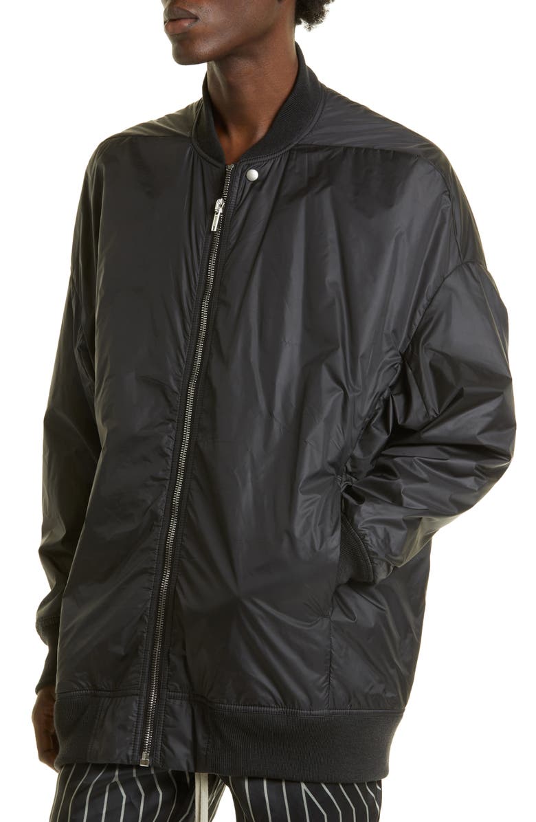 Rick Owens Jumbo Peter Flight Jacket, Alternate, color, 