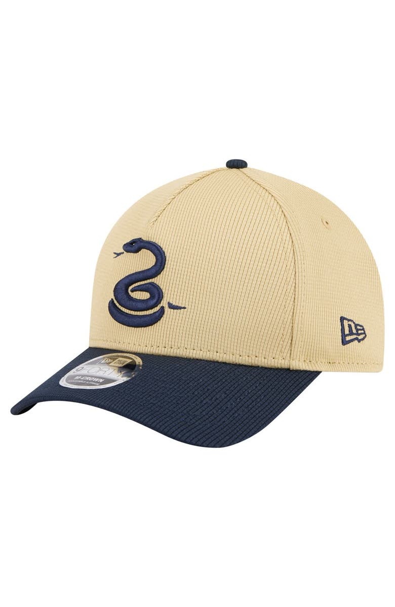 New Era Men's New Era Gold Philadelphia Union 2025 Jersey Hook 9FORTY M-Crown Adjustable Hat, Alternate, color, Gold