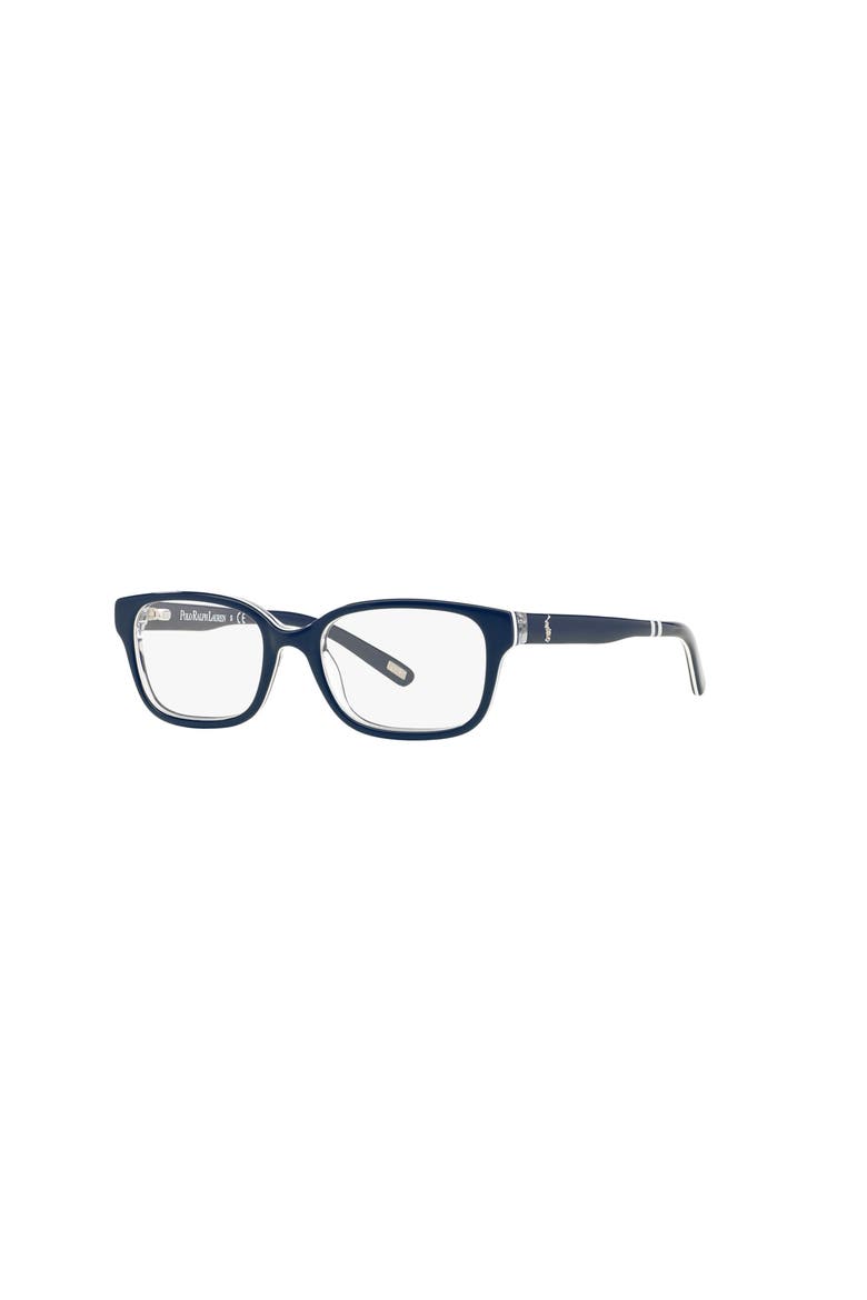 46mm Rectangle optical glasses, Main, color, Blue