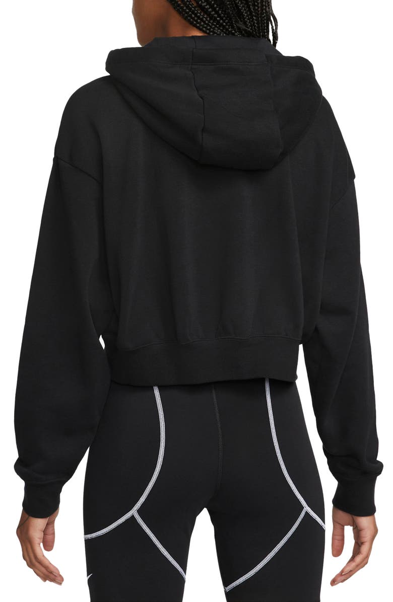 Nike Sportswear Club Fleece Crop Hoodie Sweatshirt, Alternate, color, 