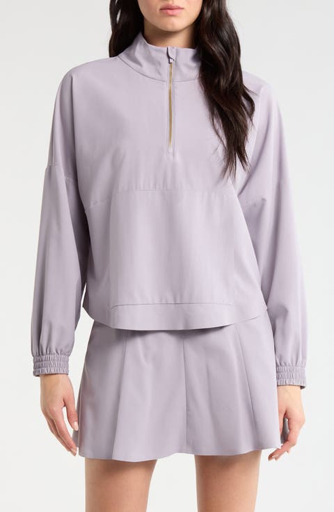 Mirage Water-Repellent Half-Zip Jacket