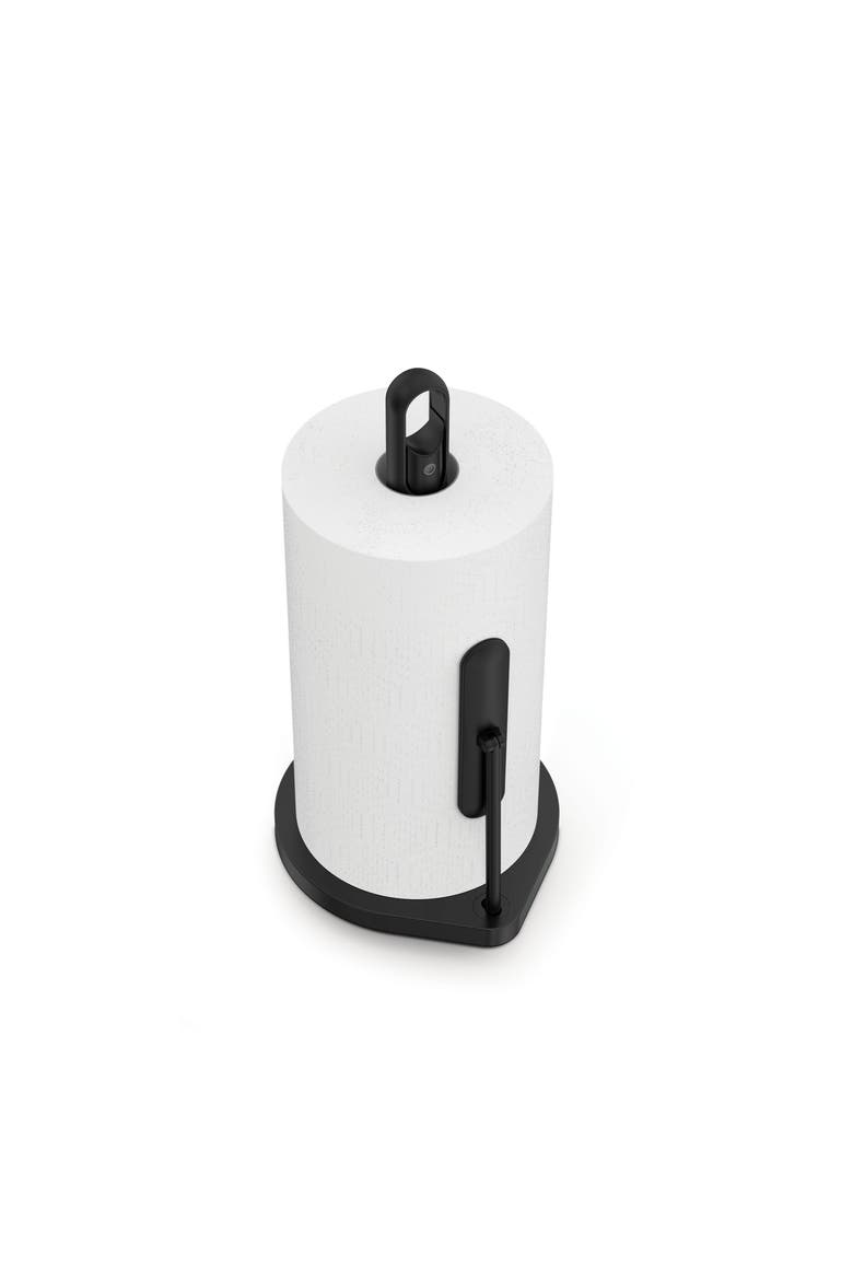 paper towel holder with spray, Alternate, color, Matte Black