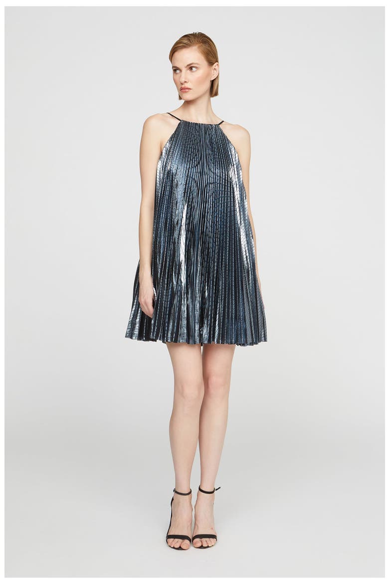 Carter Jersey Mini Dress, Alternate, color, Slate