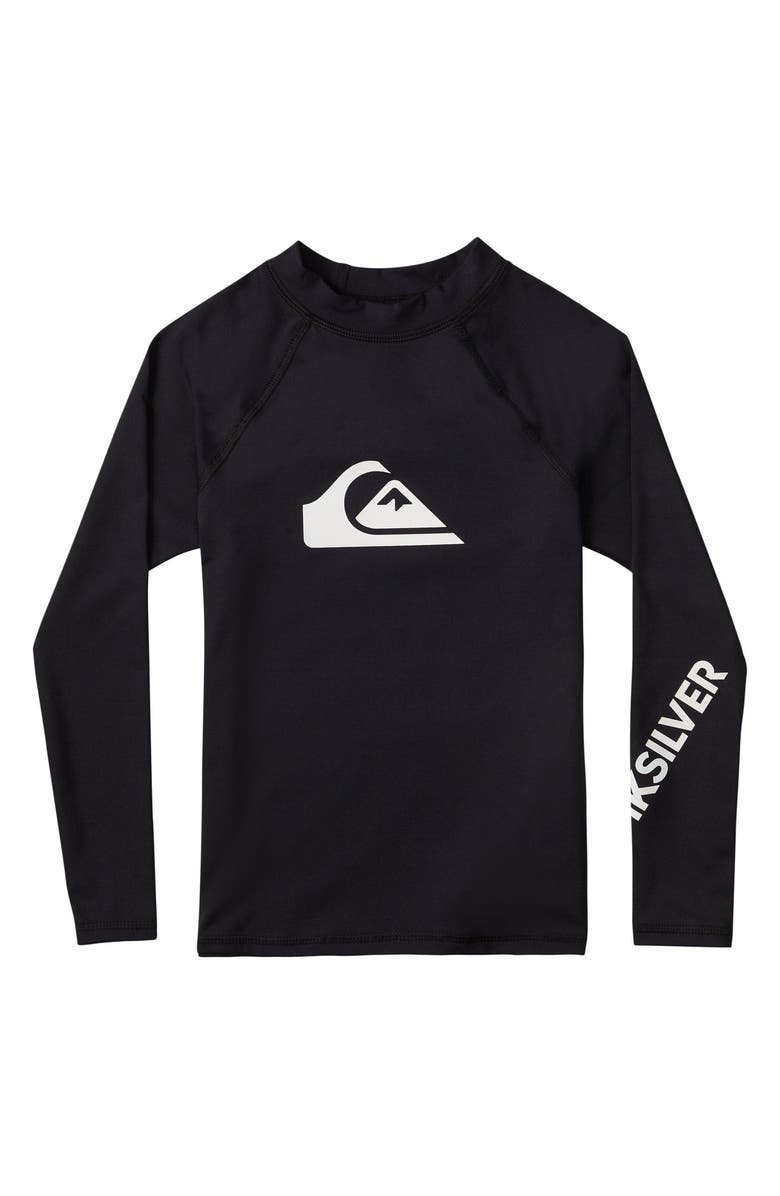 Quiksilver Kids' All Time Long Sleeve Rashguard, Main, color,