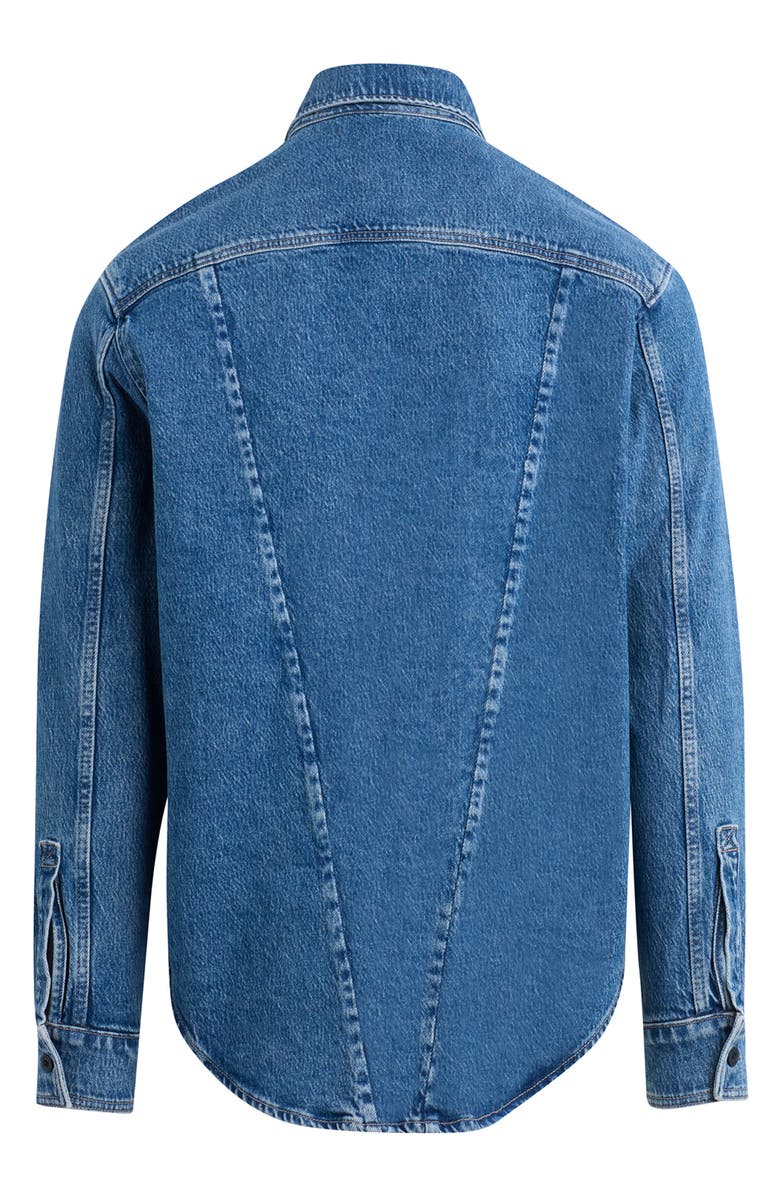 Hudson Jeans Long Sleeve Denim Button-Up Shirt, Alternate, color,