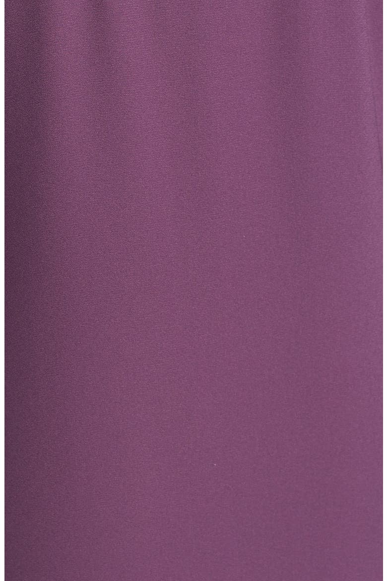 Scoop Back High/Low Shift Dress, Alternate, color, PURPLE BRAMBLE