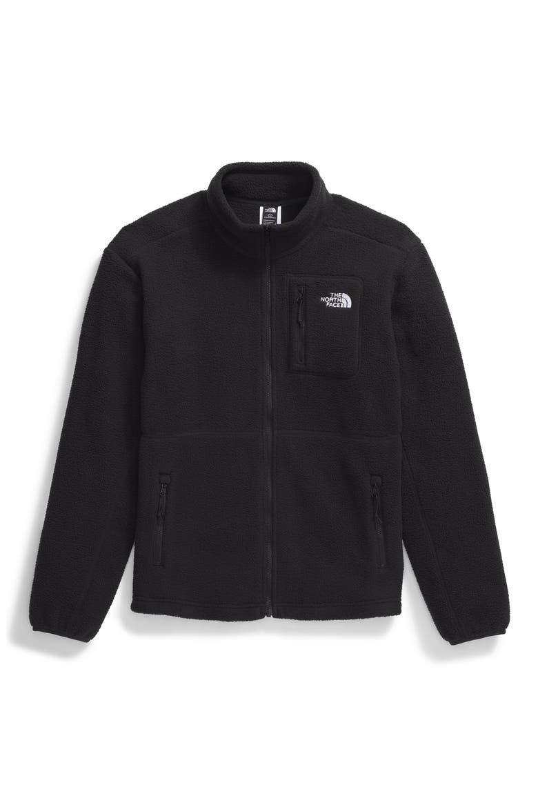 Yumiori Recycled Fleece Jacket, Alternate, color, TNF BLACK/ TNF BLACK