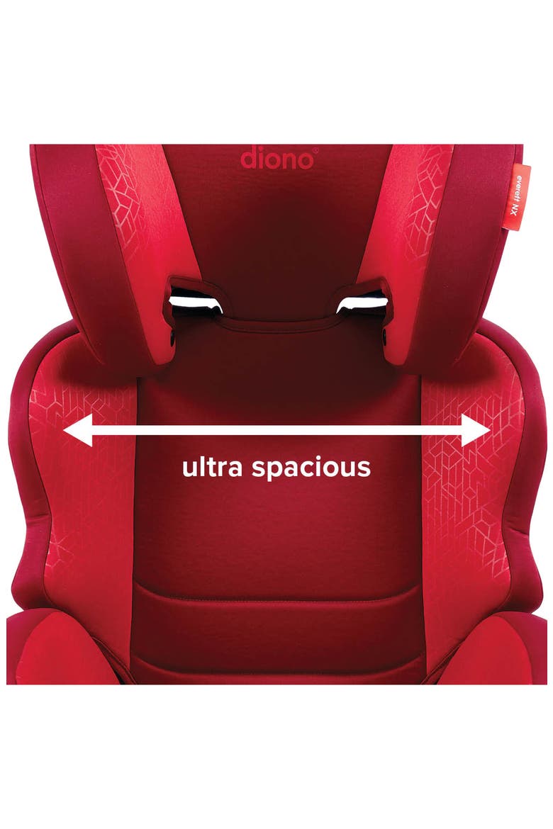 Everett NXT Booster Car Seat, Alternate, color, RED CHERRY