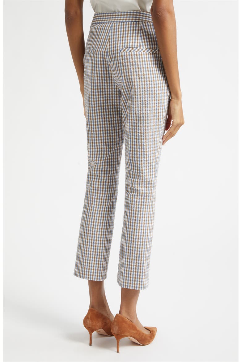 Arte Check Pants, Alternate, color, ACORN MULTI