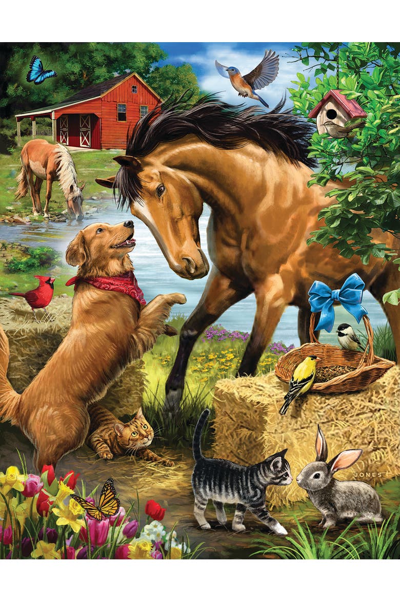 Let's Play 1000 piece Jigsaw Puzzle for Adults Large Pieces, Alternate, color, Multicolor