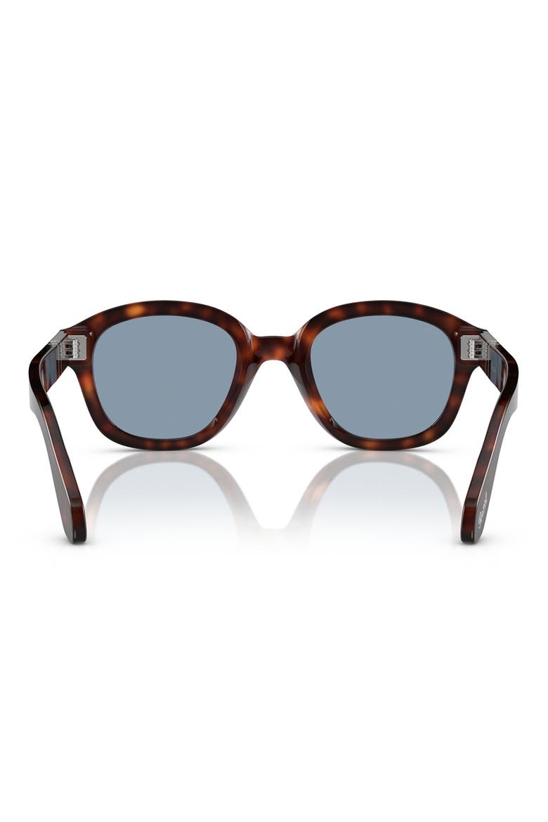 52mm Phantos Sunglasses, Alternate, color, HAVANA/ BLUE