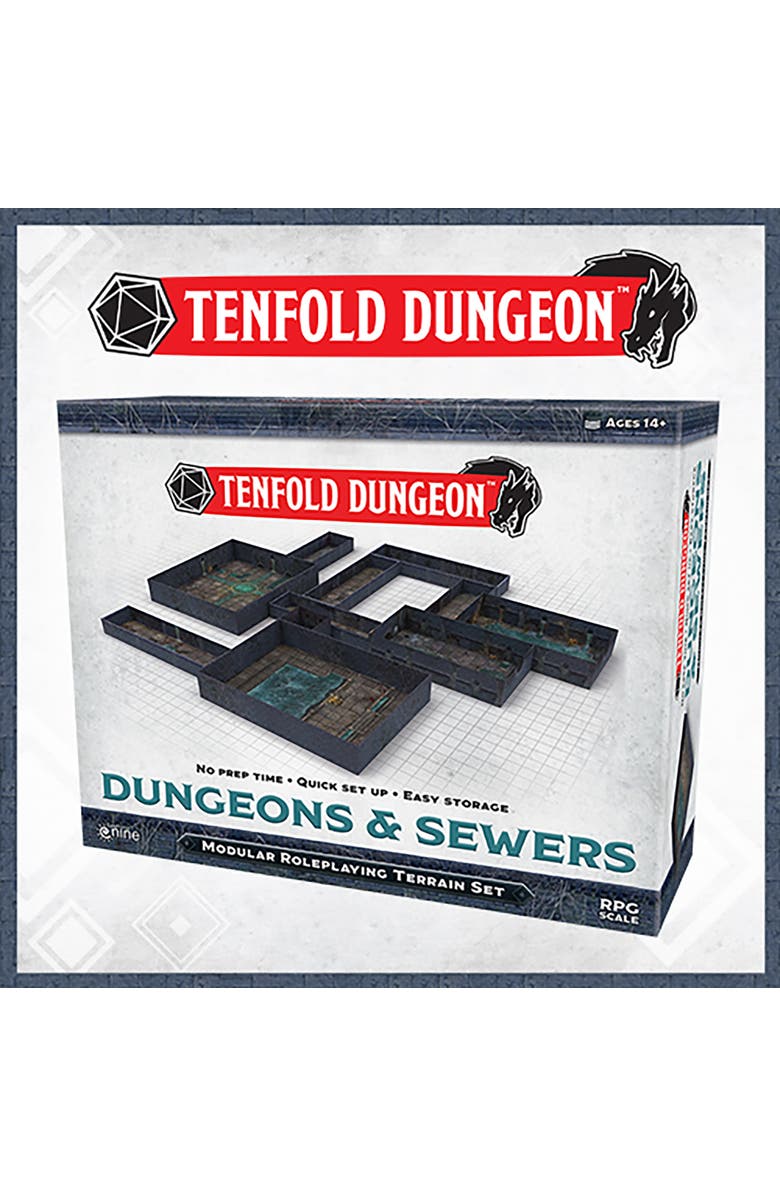 Gale Force Nine Dungeons & Sewers Modular Roleplaying Terrain Set, Alternate, color, 