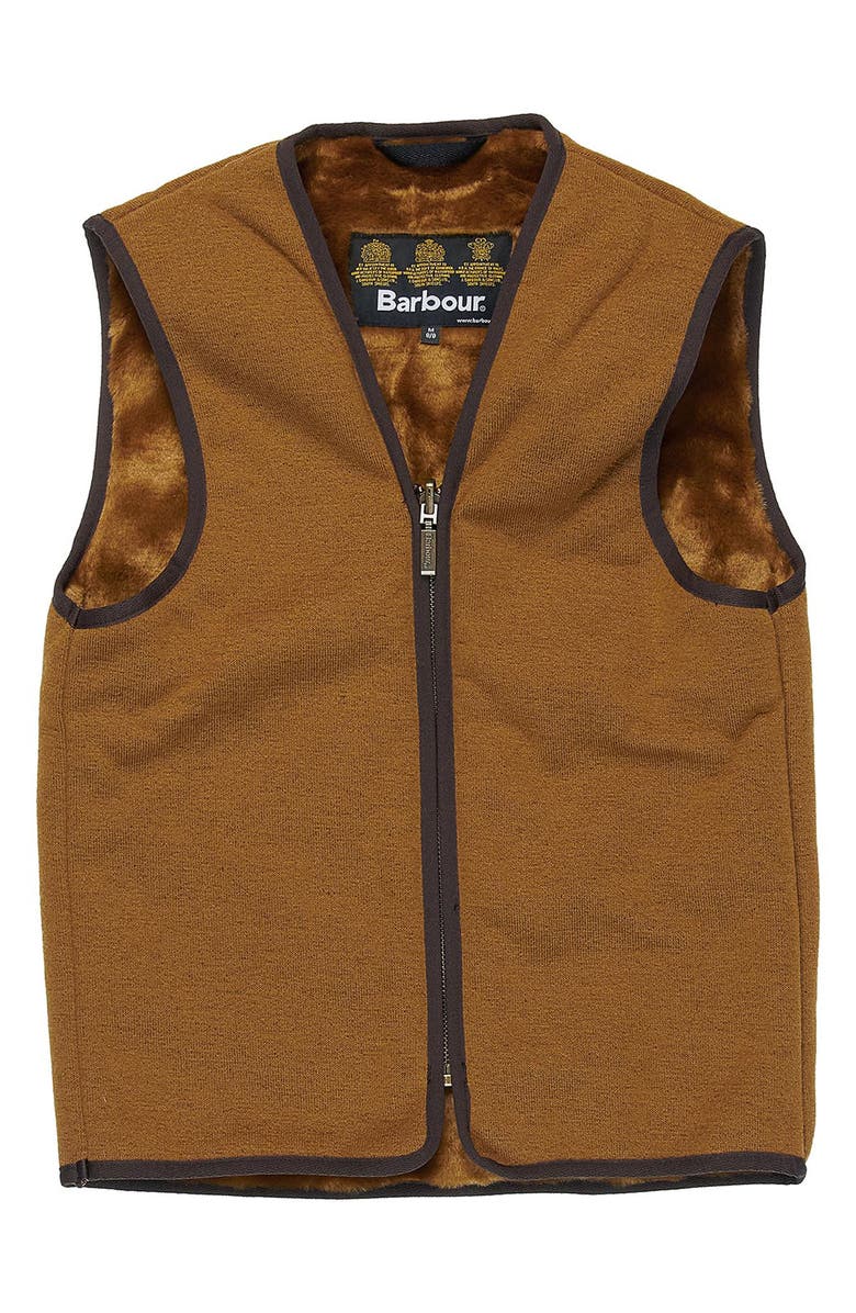 Barbour Kids' Beaufort Faux Fur Lined Liner Vest, Main, color, Beaufort Fur Liner