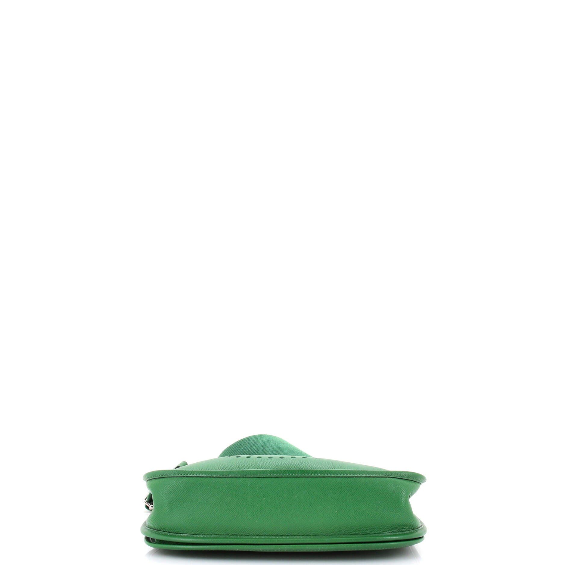 Pre-Owned Hermes Evelyne Bag Gen III Epsom PM, Alternate, color, Vert Clair