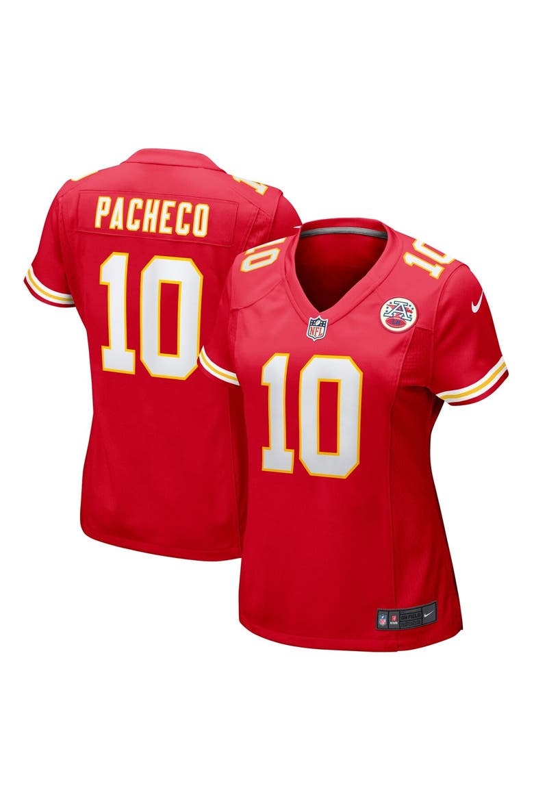 Women's Nike Isiah Pacheco Red Kansas City Chiefs Game Player Jersey, Main, color, Red