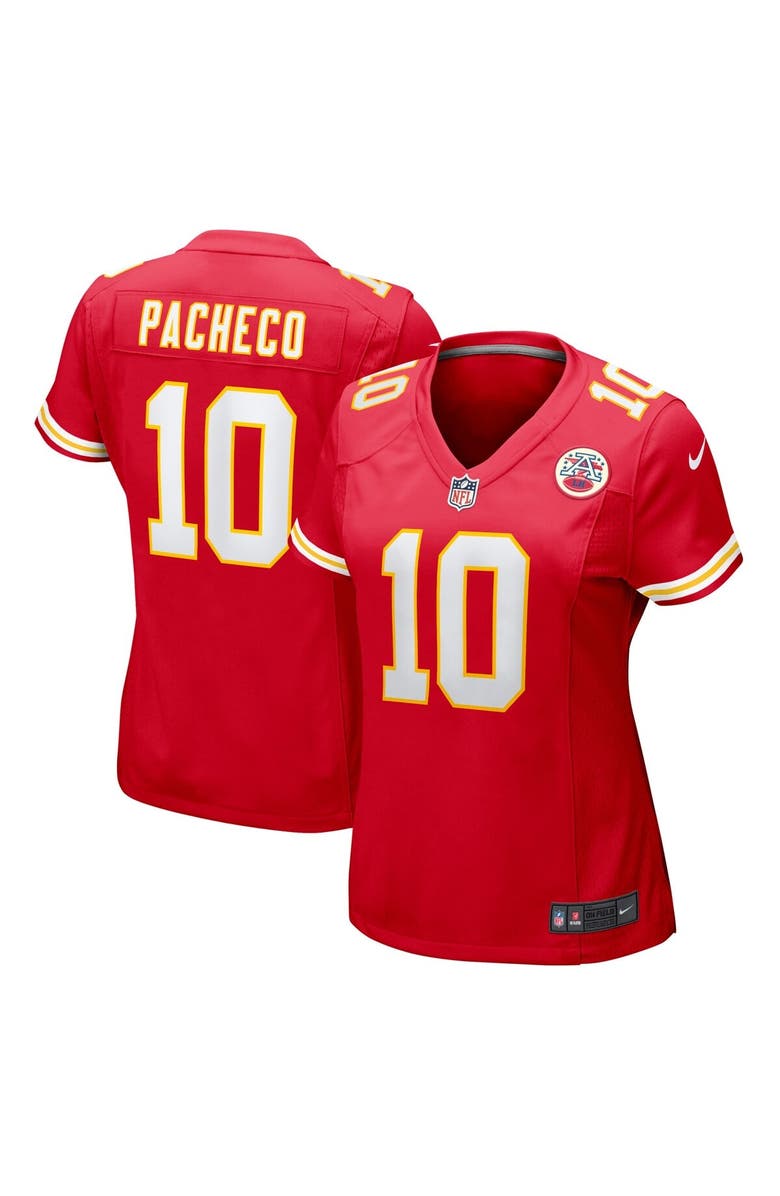 Nike Women's Nike Isiah Pacheco Red Kansas City Chiefs Game Player Jersey, Main, color, Red