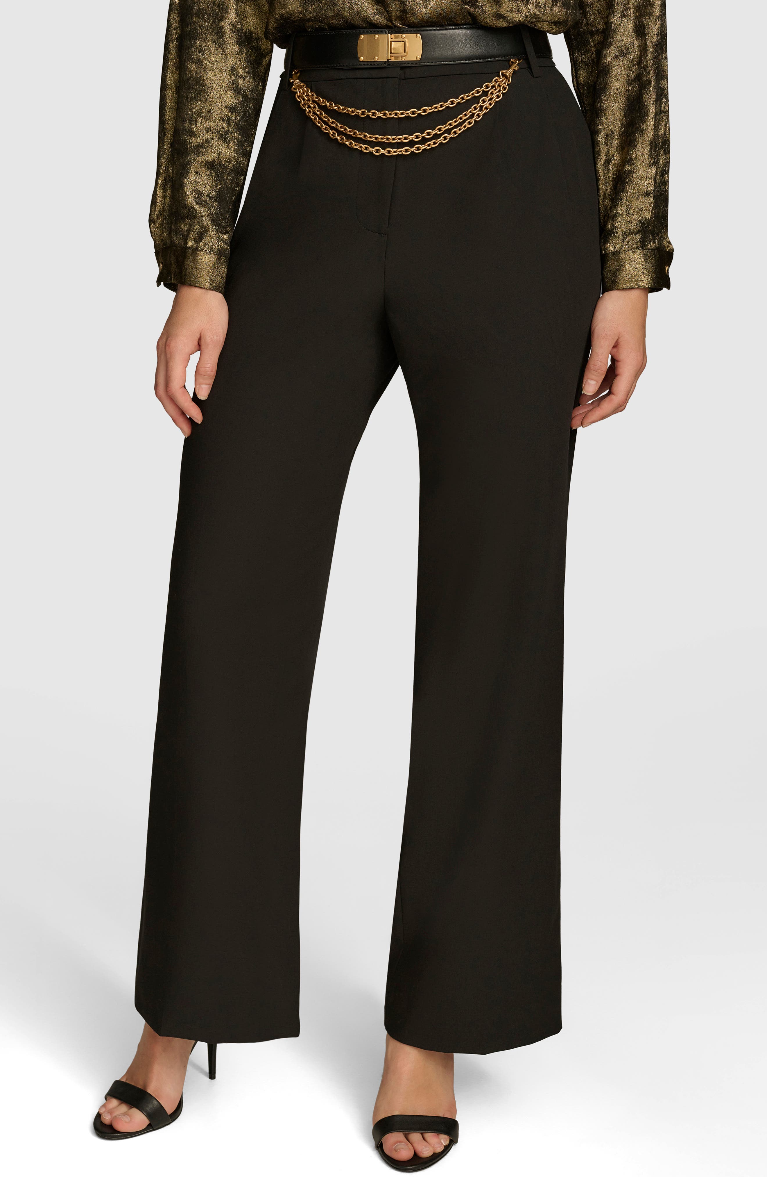Rosen Kreuz SIDE BELT BIG WIDE PANTS Rosen Kreuz】SIDE BELT 