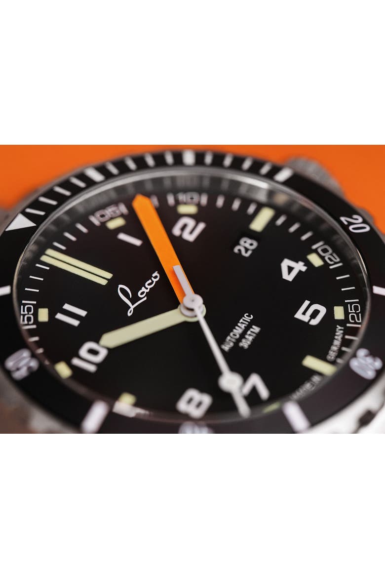 Scorpion Himalaya - 39mm, Black Rubber Black Dial, Alternate, color, Black