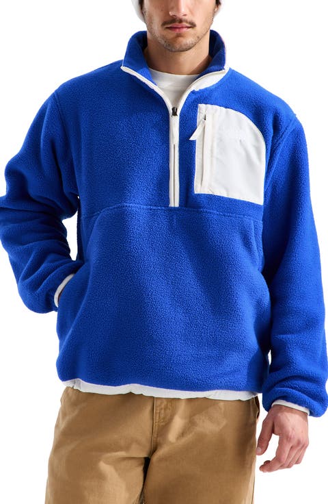 Yumiori Off Peak Recycled Fleece Half Zip Pullover
