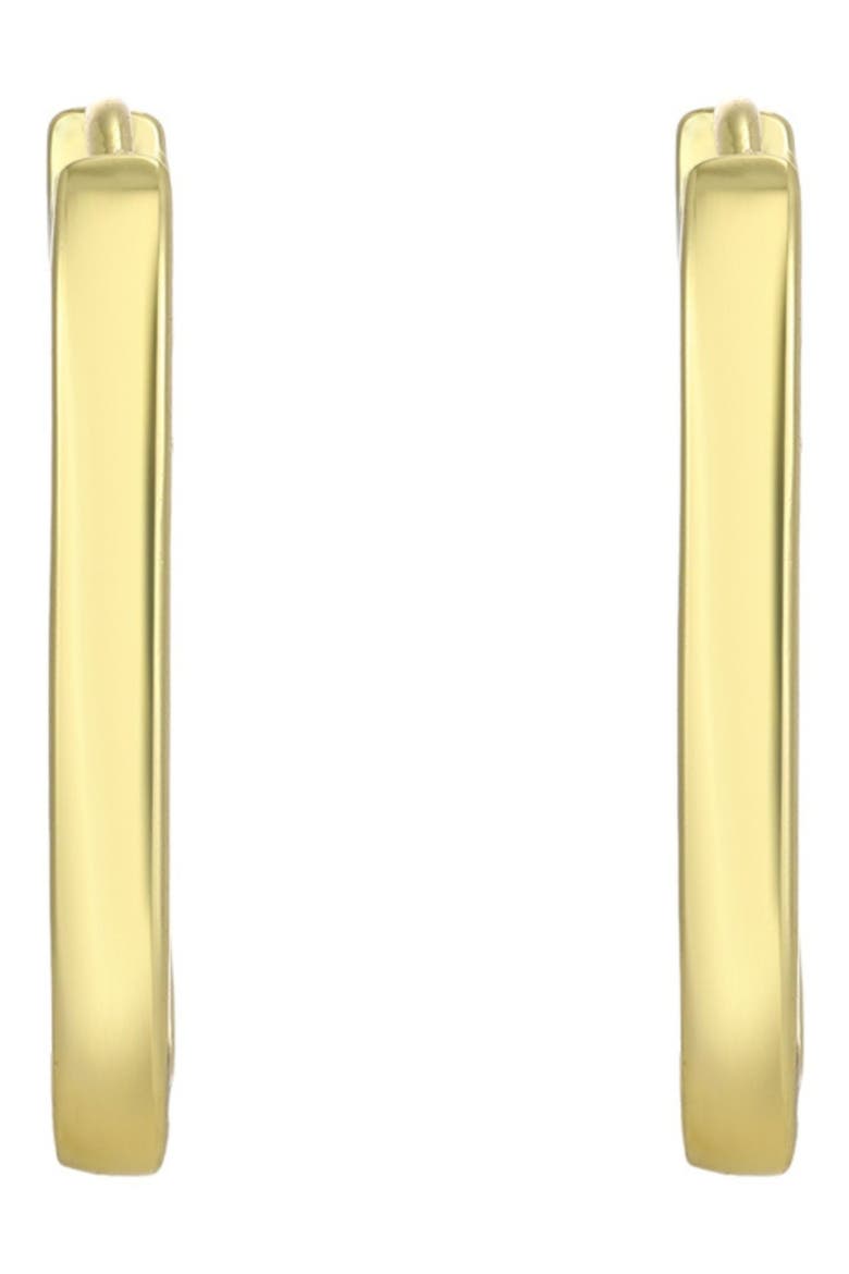 Laperouse Oval Hoop Earrings, Alternate, color, GOLD
