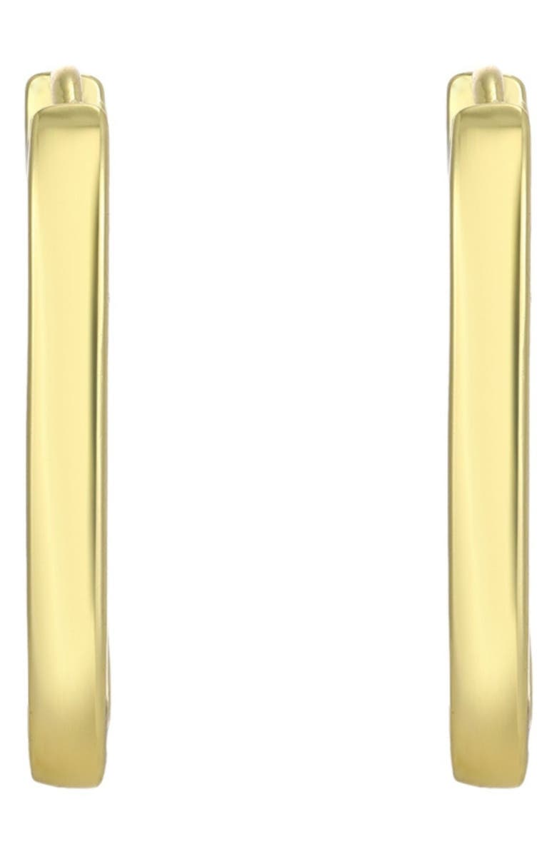 Adornia Laperouse Oval Hoop Earrings, Alternate, color, Gold