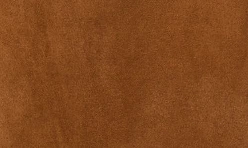 Gemma + Jane Faux Suede Ankle Pants In Brown