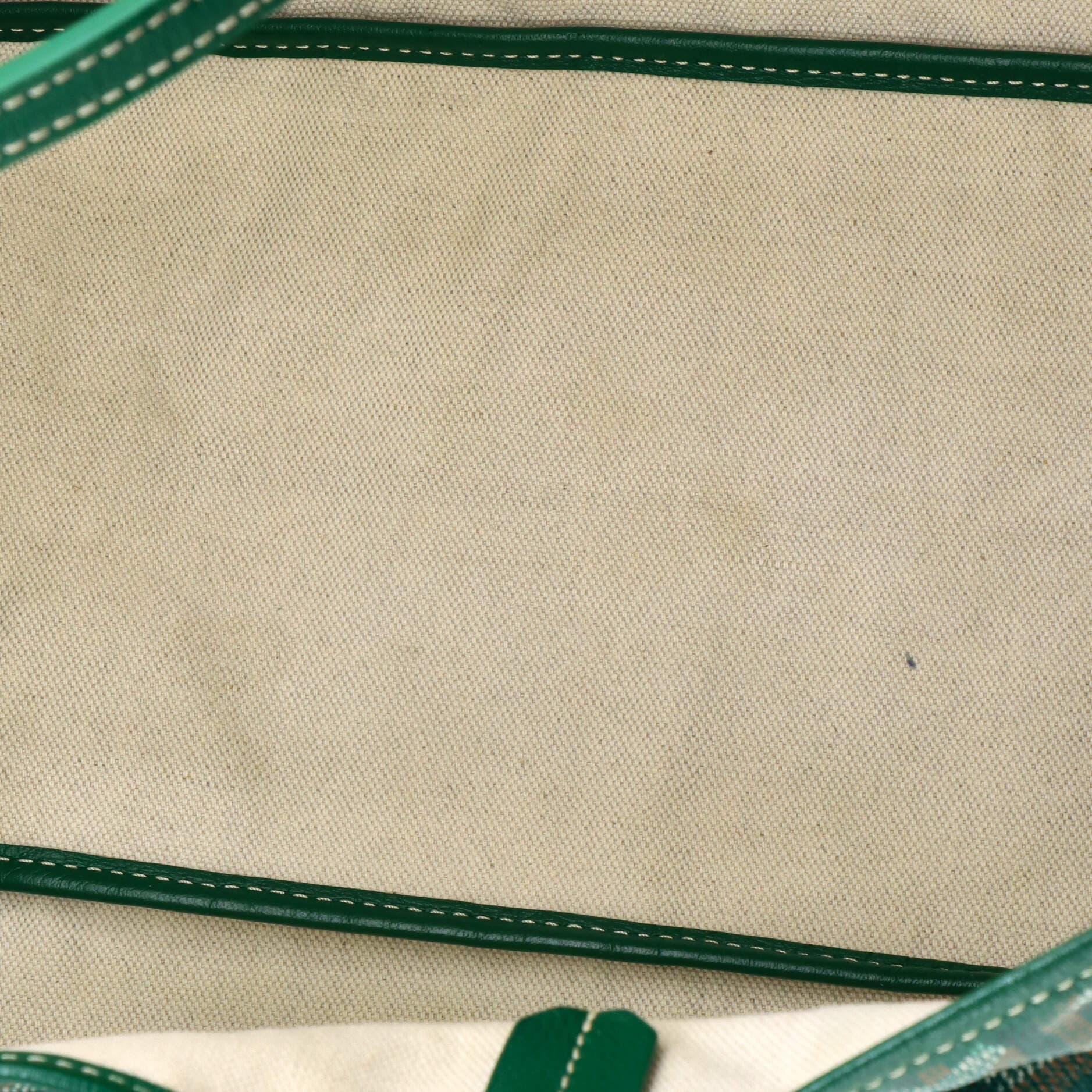 Pre-Owned Goyard Saint Louis Tote Coated Canvas PM, Alternate, color, Green