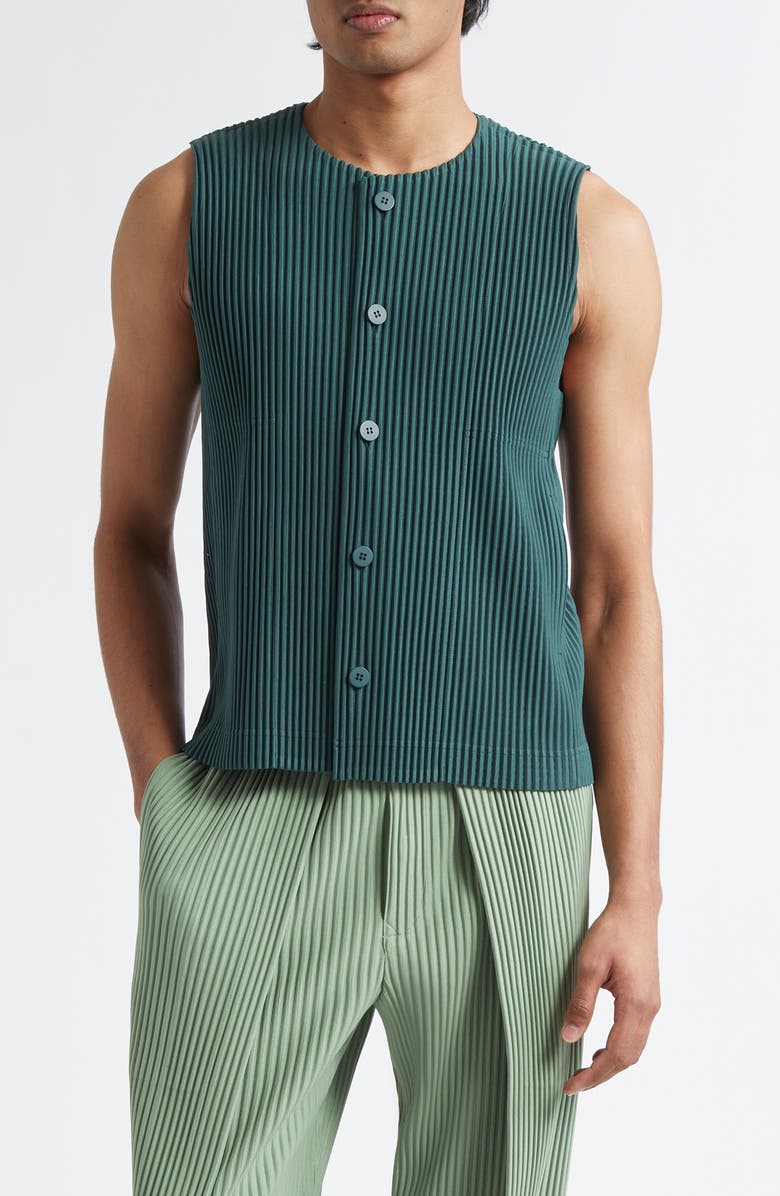Homme Plissé Issey Miyake Tailored Pleats 1 Vest, Main, color,